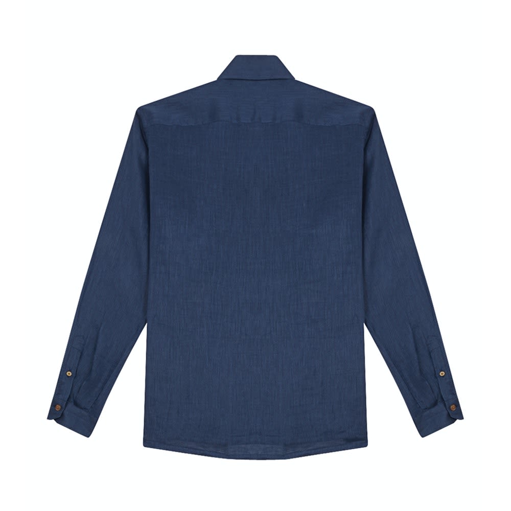 Shop Ripa Ripa Capri Blu Notte Shirt In Navy