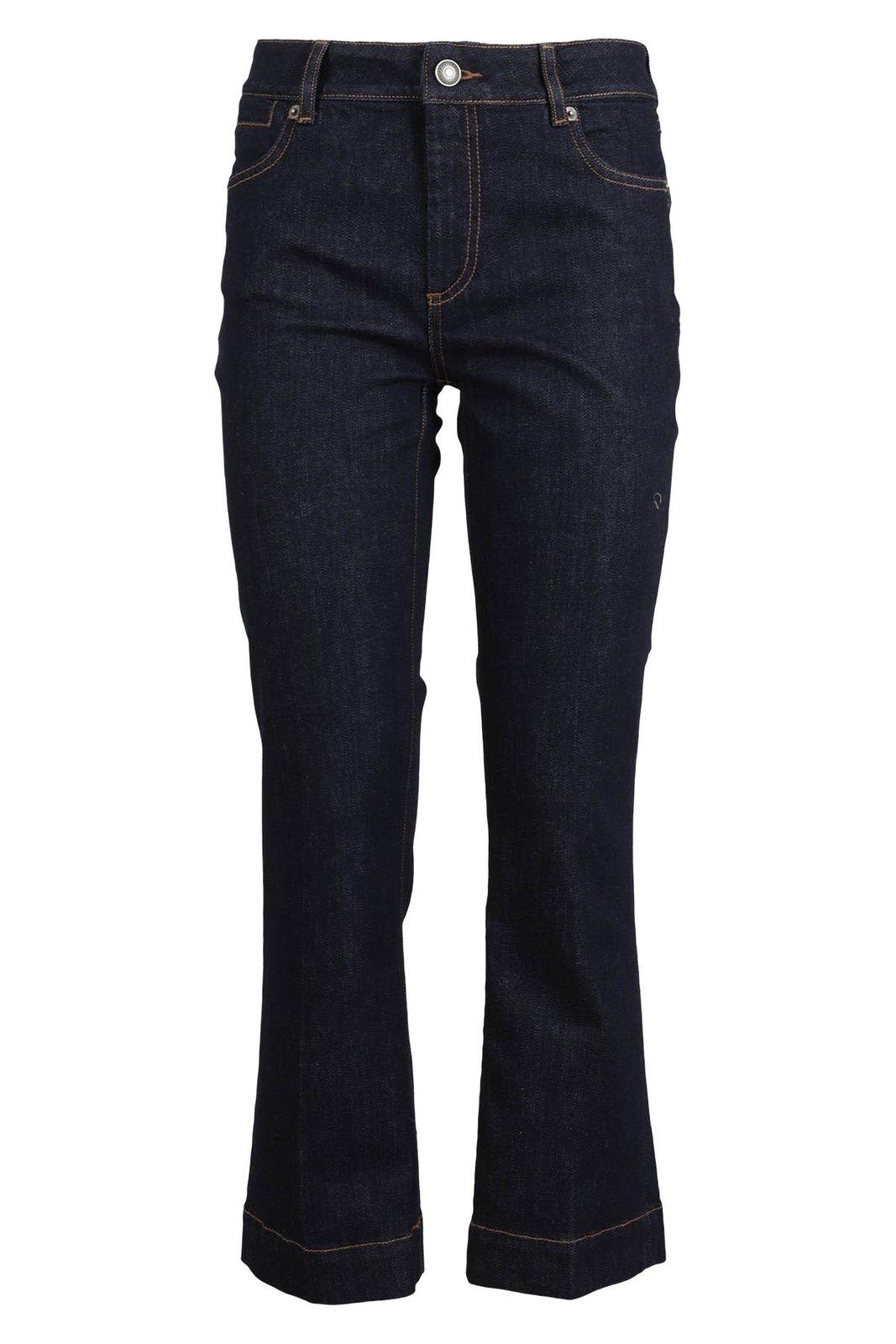 SportMax Button Detailed Flared Jeans