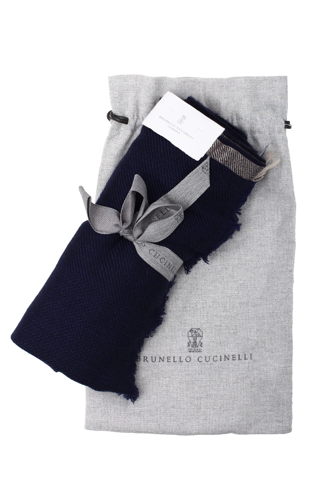 Shop Brunello Cucinelli Scarfs Blue