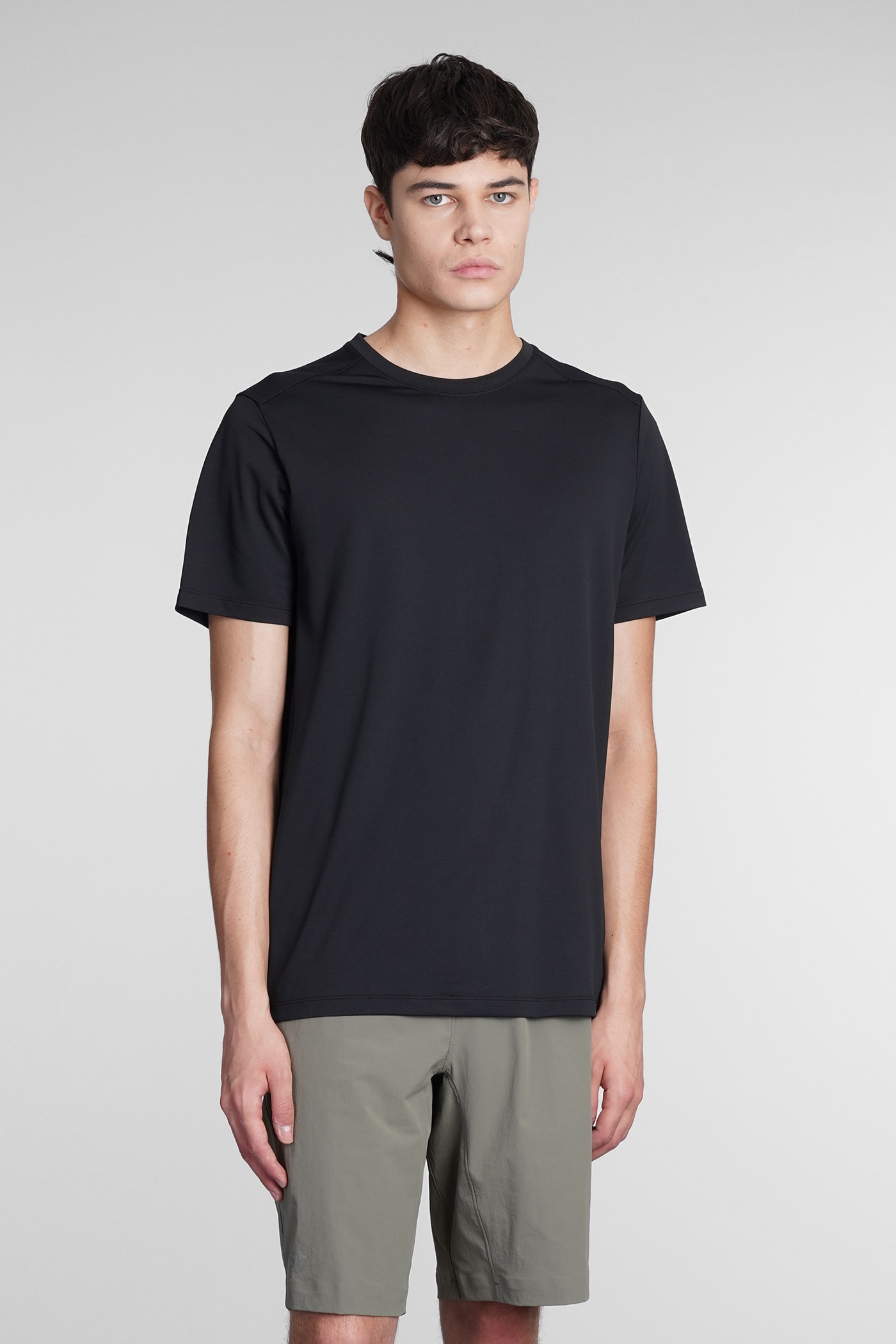 Arc'teryx Veilance Cormac T-shirt In Black Cotton
