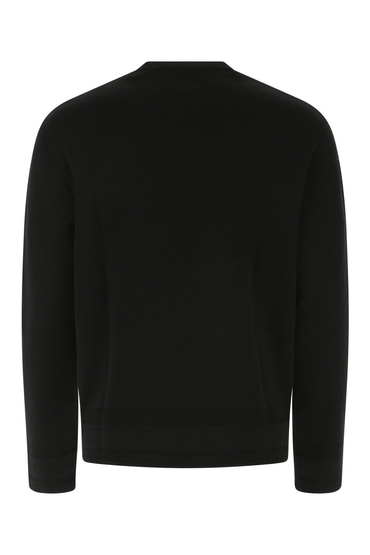 Shop Givenchy Black Wool Sweater