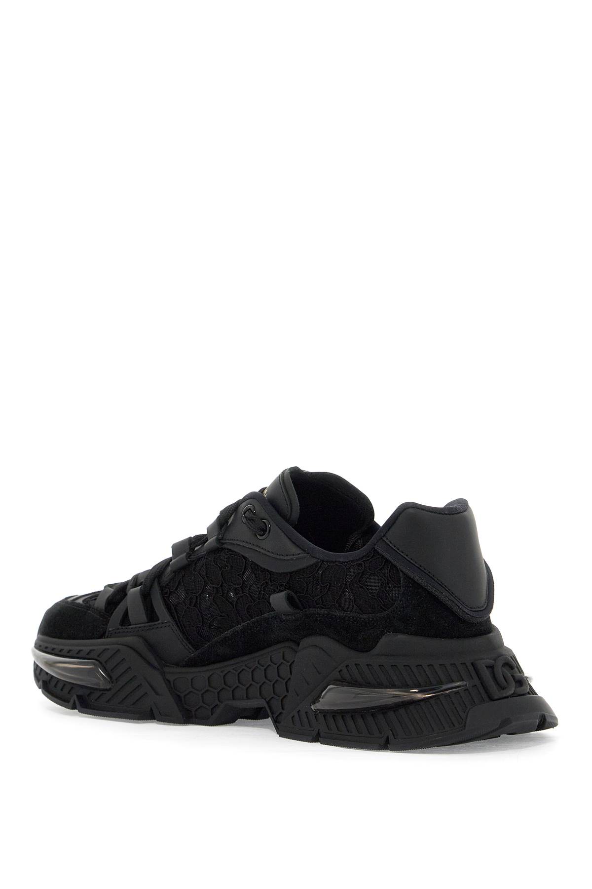 Shop Dolce & Gabbana Airmaster Sneakers In Nero (black)