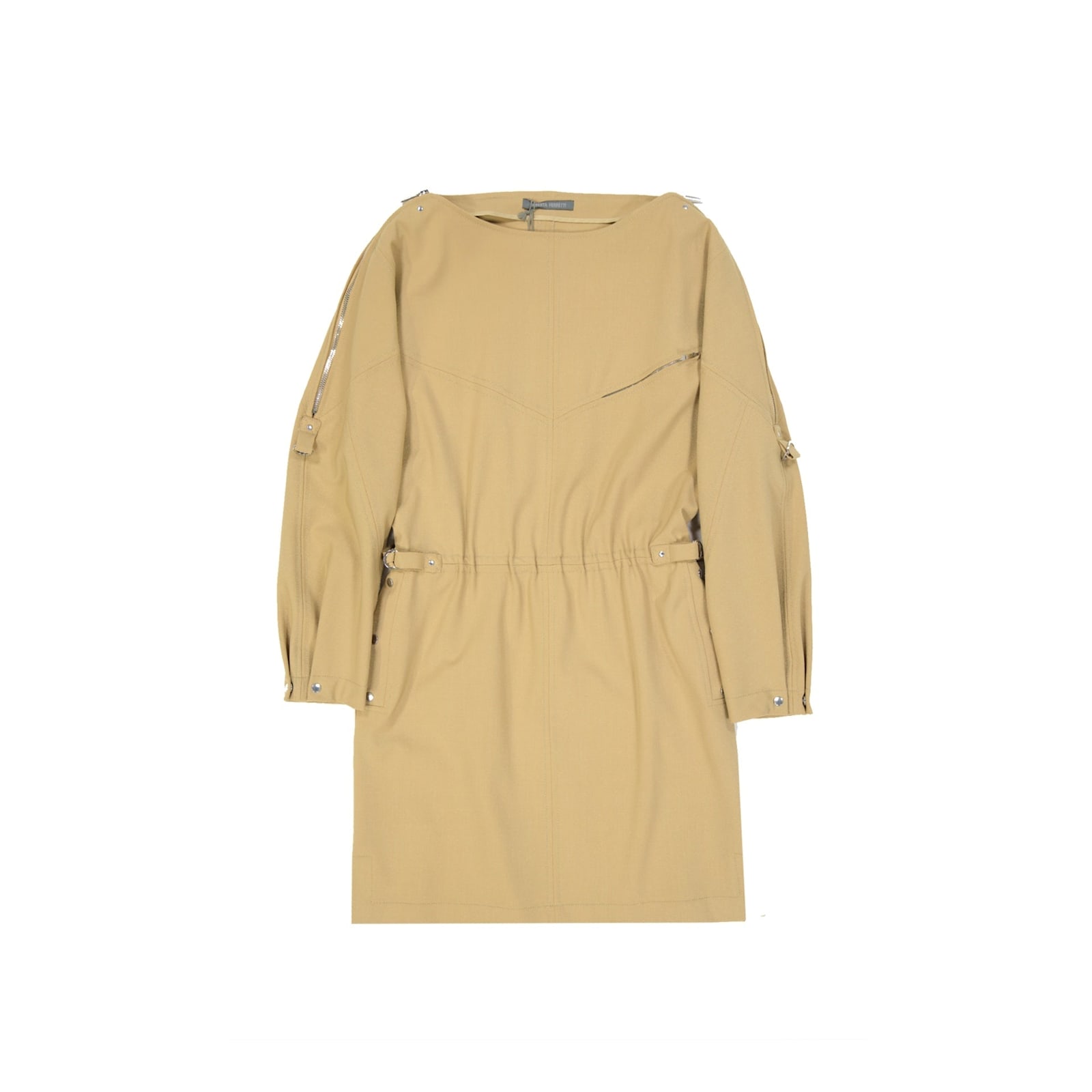 Wool Blend Mini Dress