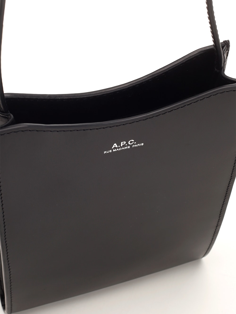 Shop Apc Black Jamie Neck Pouch