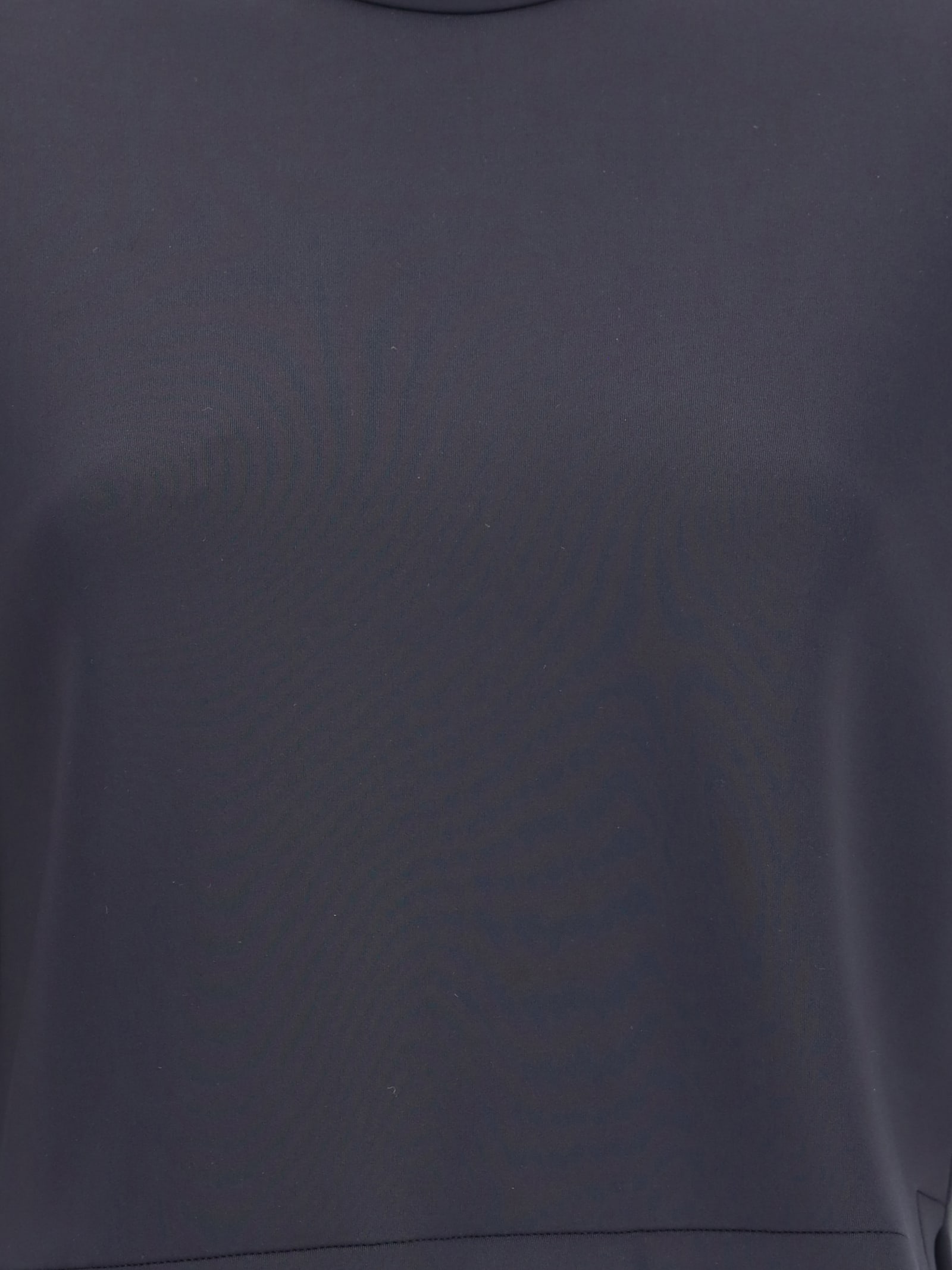 Moncler Genius T-shirt By Moncler X Ee72 By Edward Enninful In Neoprene In Blue