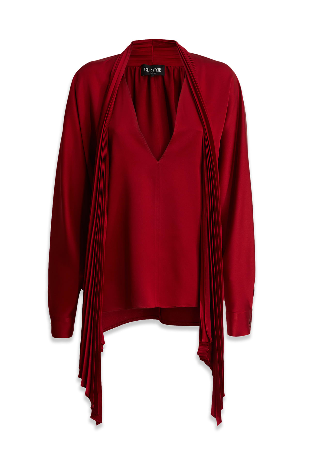 Shop Del Core Camicie In Blood Red