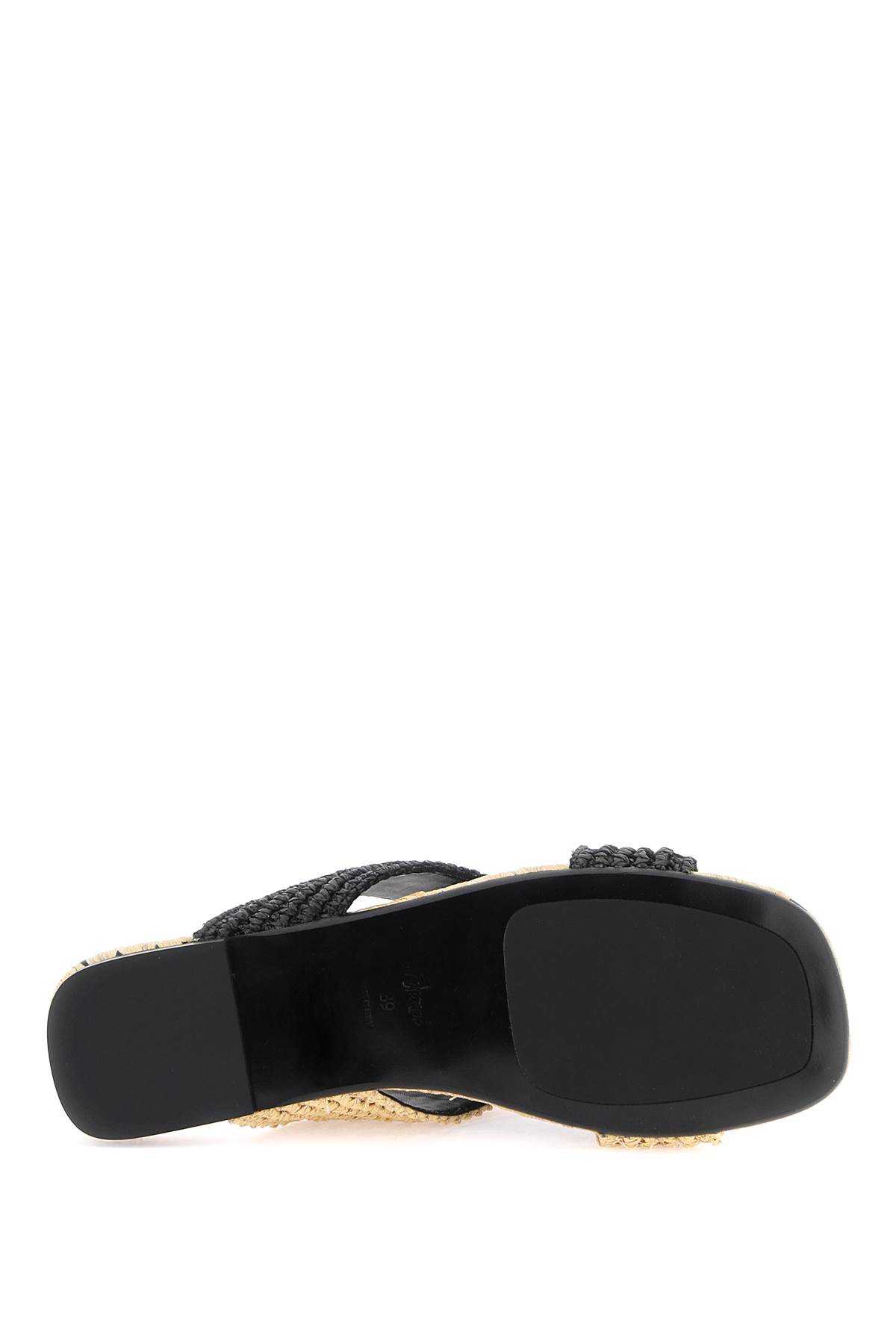 Shop Castaã±er Prado Slide Sand In Natural Negro (beige)