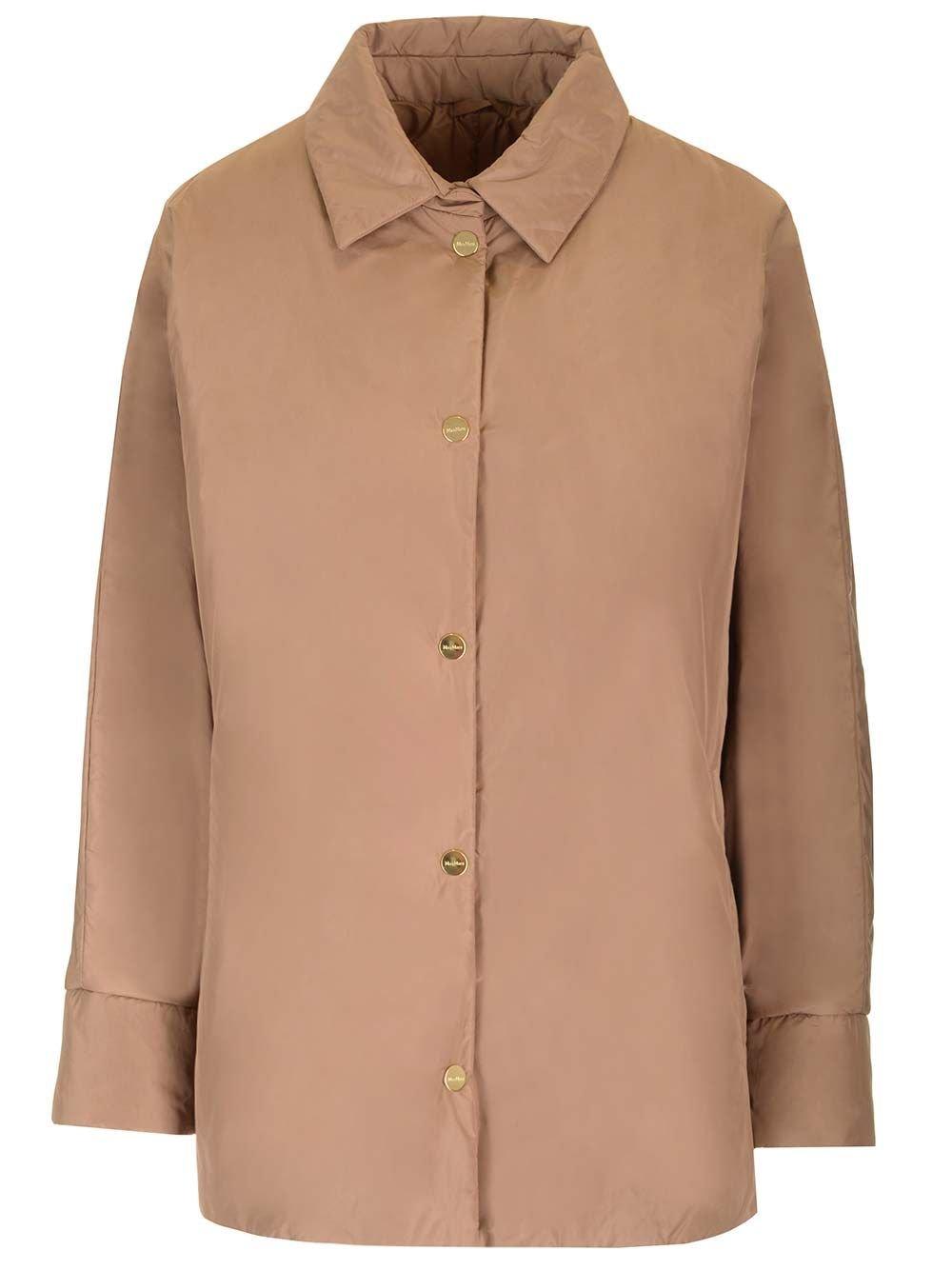 Buttoned Long-sleeved Jacket