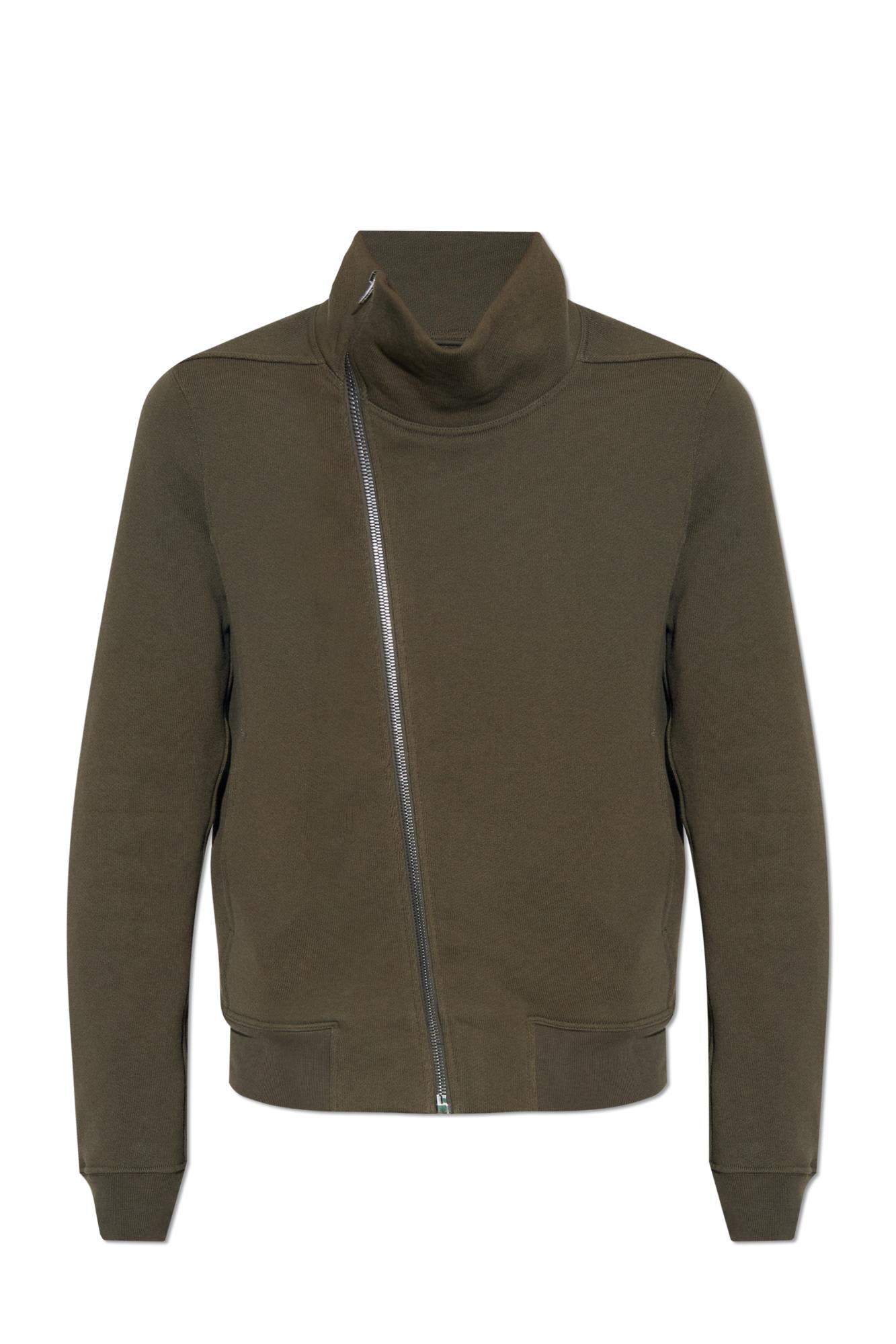 Rick Owens Khaki Concordians Bauhaus Jogger Track Jacket In Green