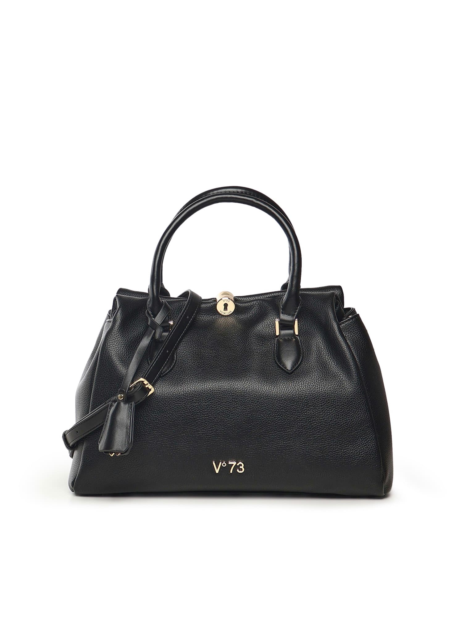 V73 Keira Shopping Bag In Black