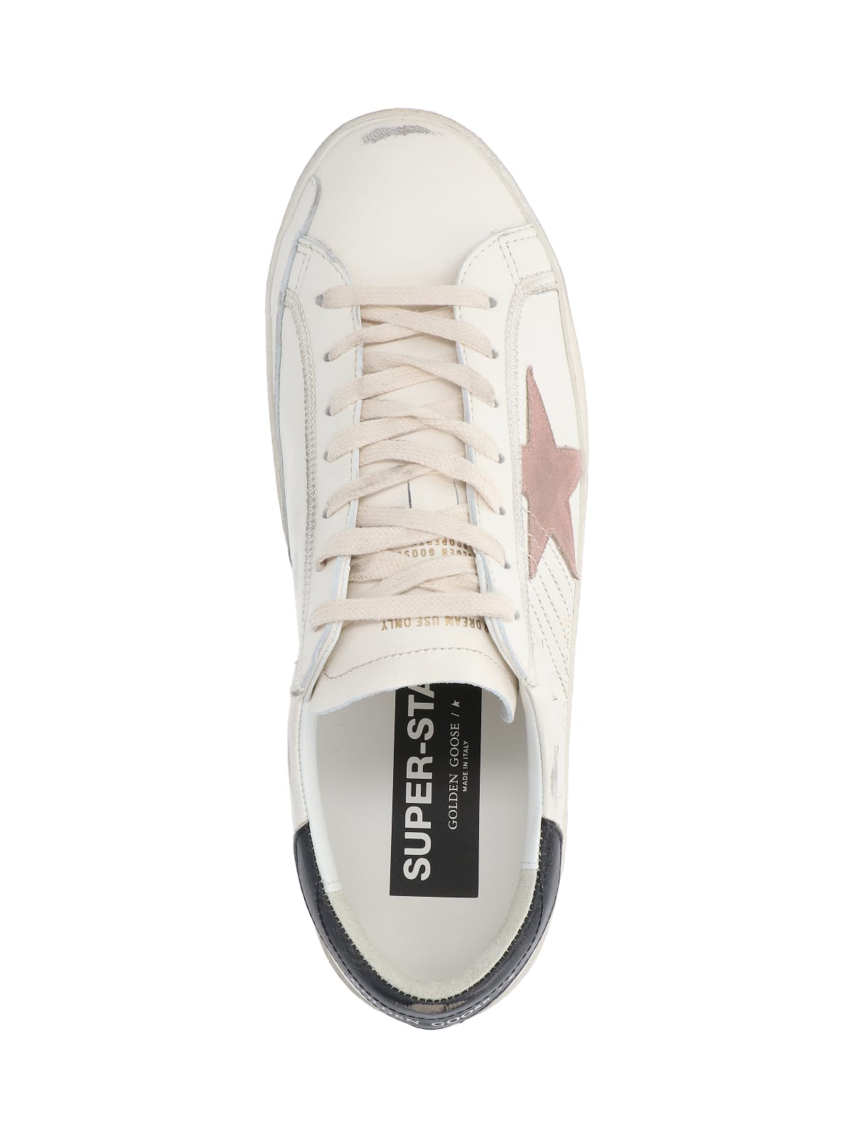 Shop Golden Goose Superstar Low Sneakers In White