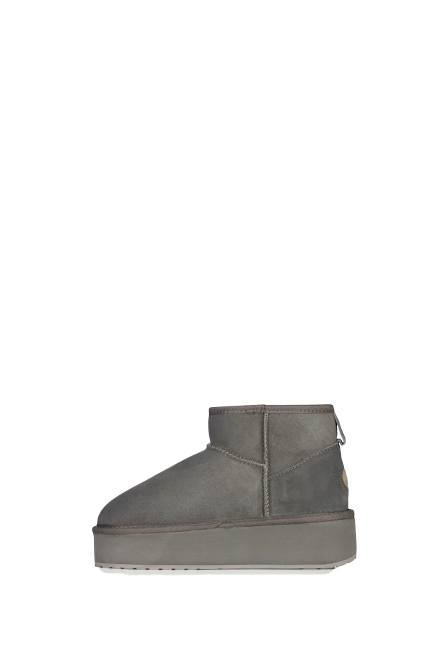 Shop Emu Stinger Micro Flatform Boots In Grey