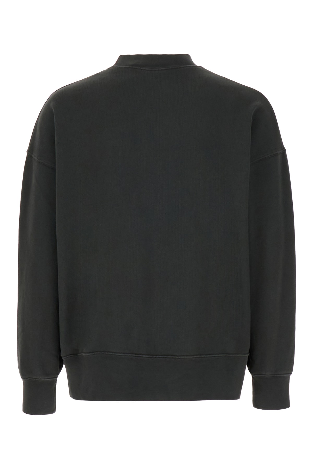 Shop Palm Angels Charcoal Cotton Oversize Sweatshirt In 0703