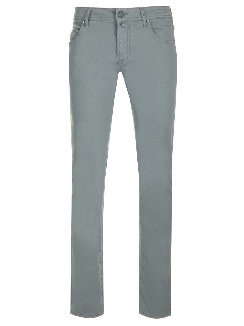 Shop Jacob Cohen Slim Fit Nick Trousers In Green