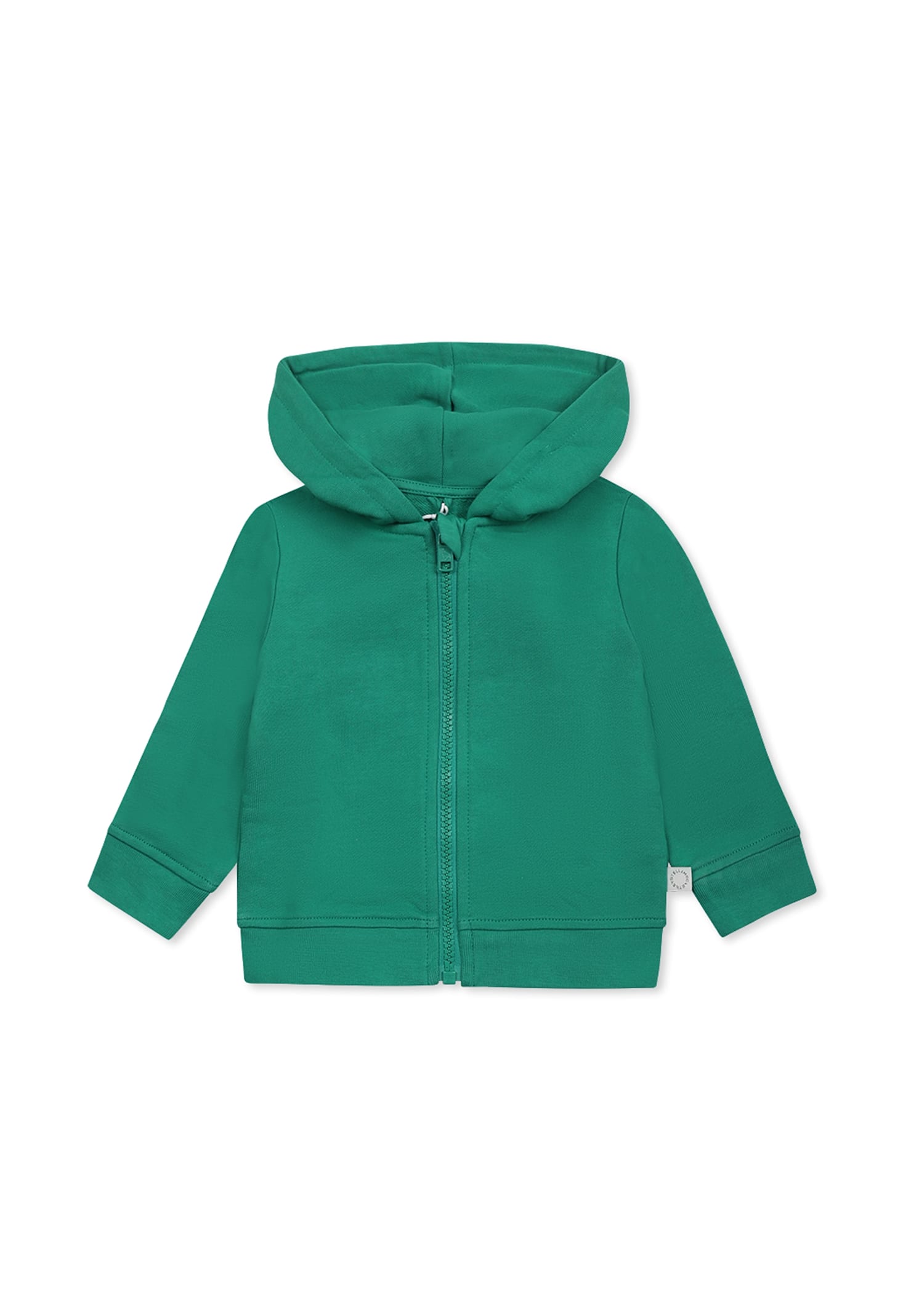 Shop Stella Mccartney Green Sweatshirt For Baby Boy With Frog