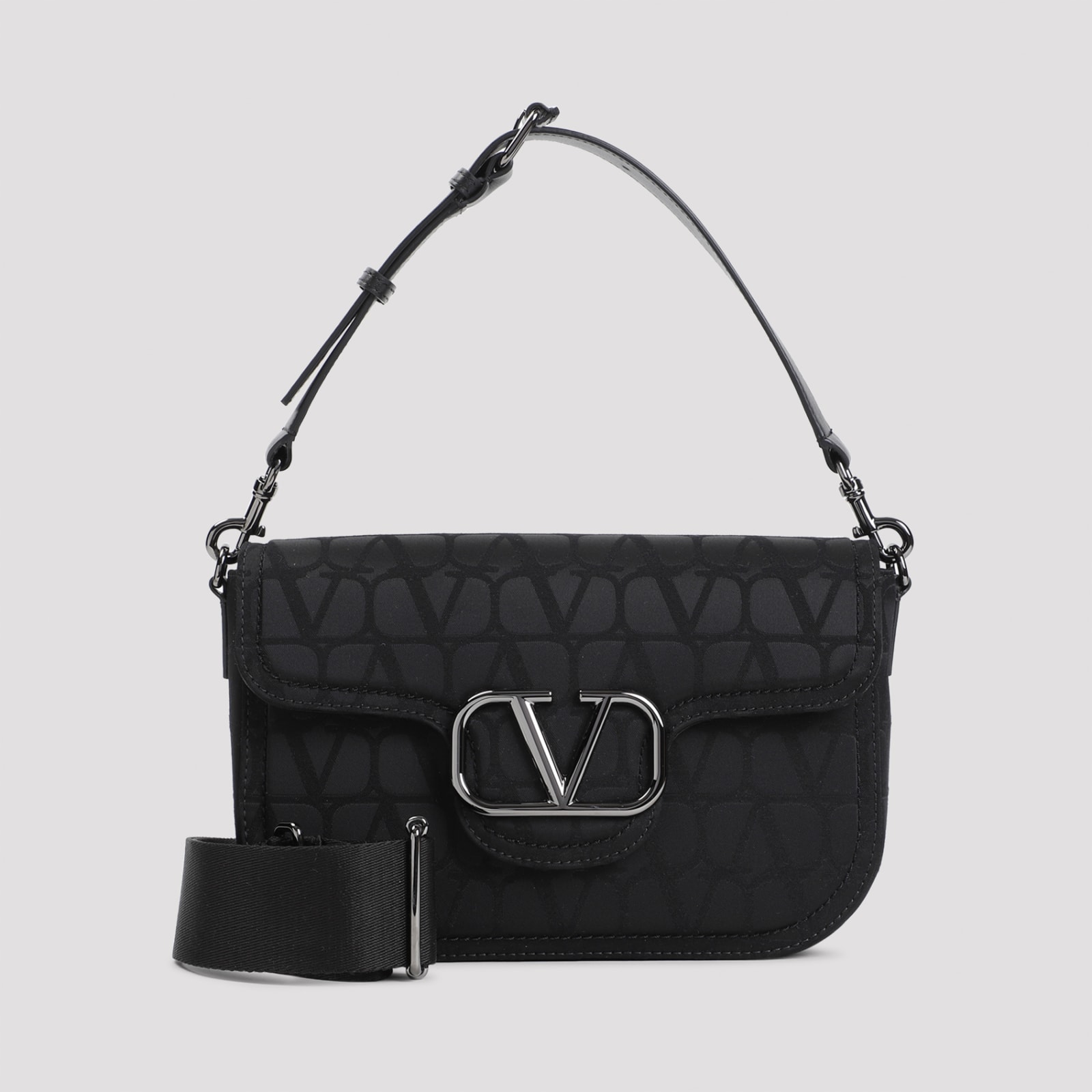 Shop Valentino All Time Shoulder Bag In No Nero