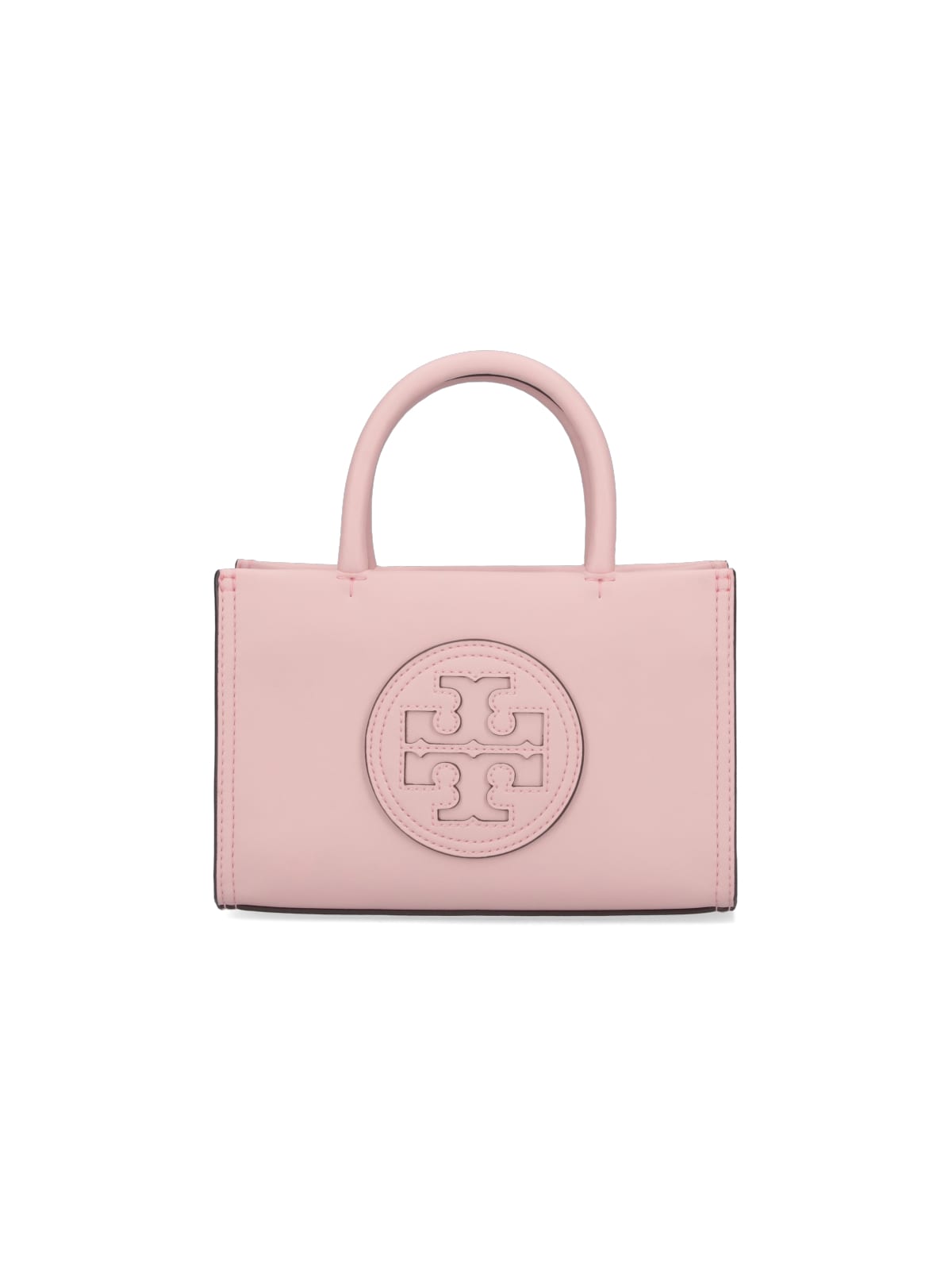 Shop Tory Burch Ella Mini Tote Bag In Pink