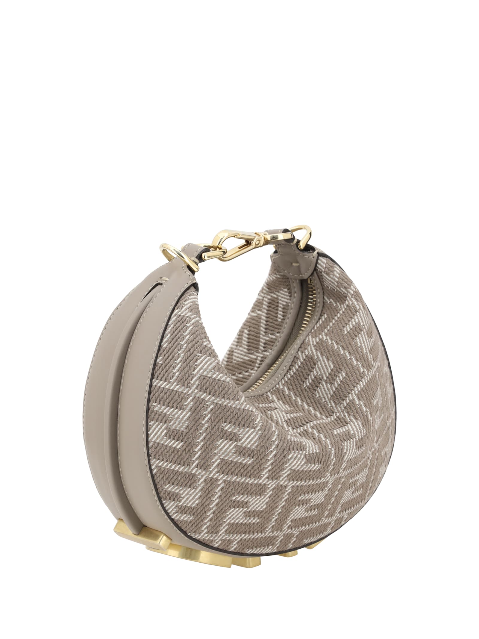 Shop Fendi Graphy Mini Hobo Bag