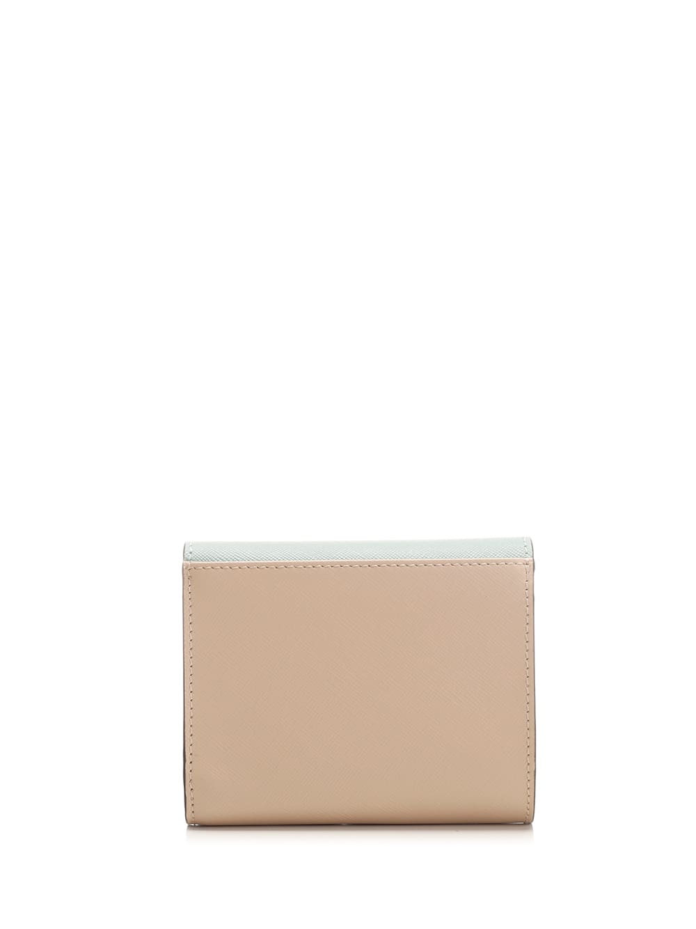 Shop Marni Saffiano Leather Wallet In Multicolor