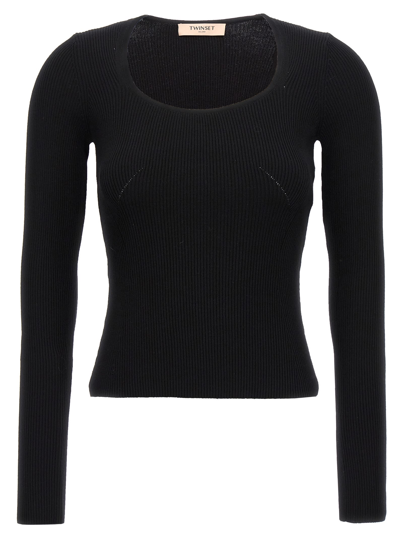 TWINSET RIBBED SWEATER