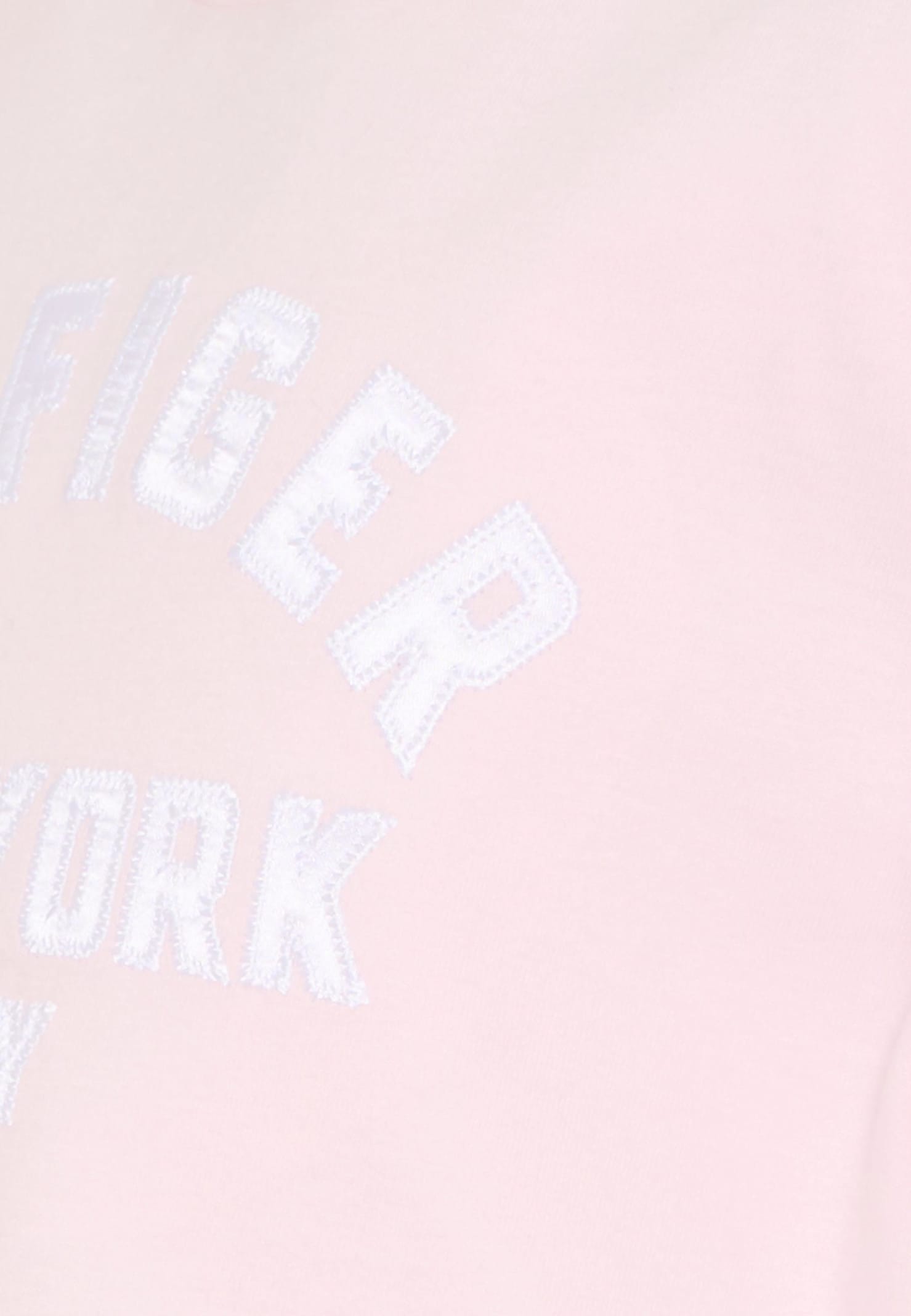 Tommy Hilfiger Pink T-shirt For Girl With Logo In Pink