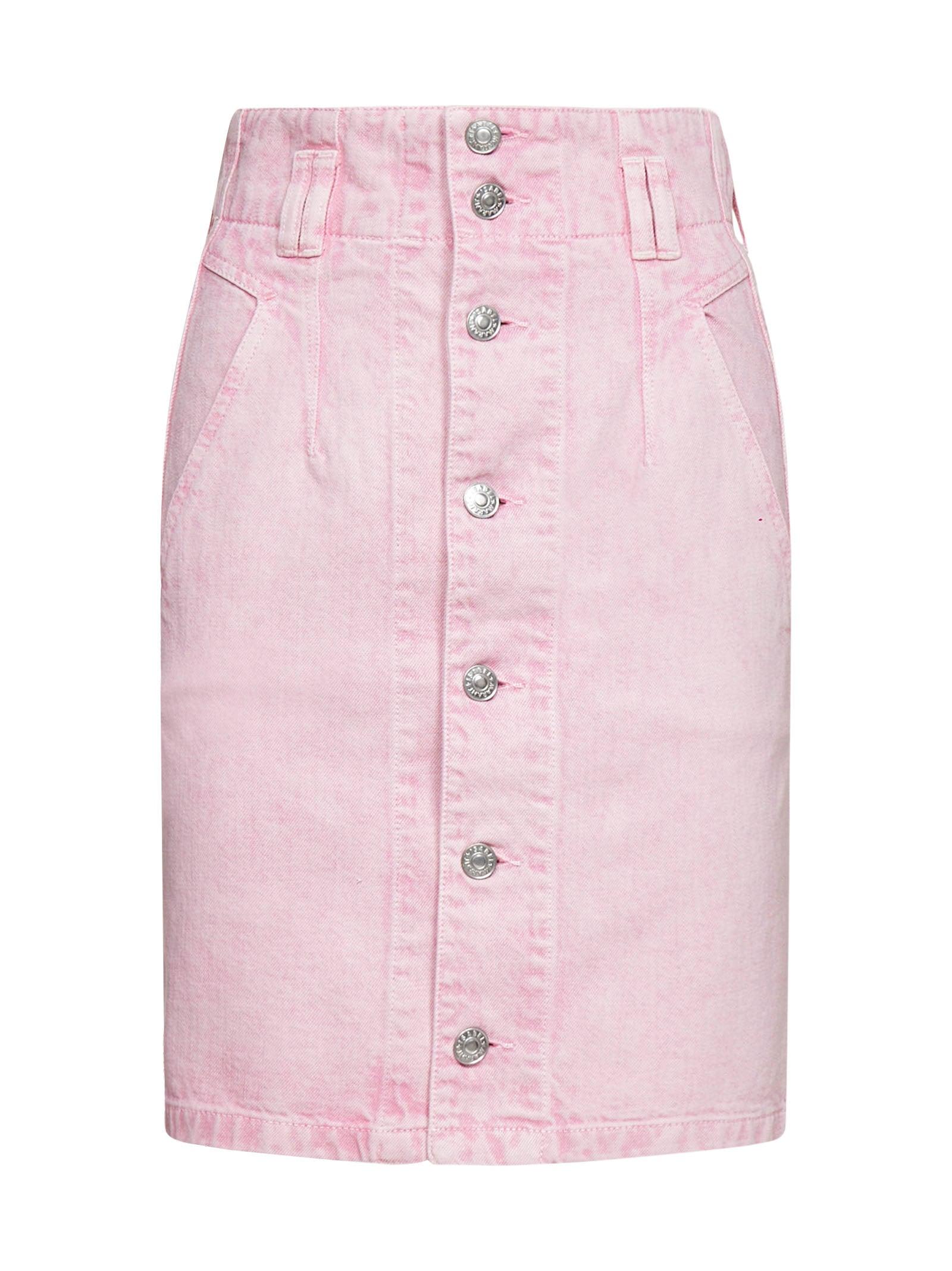 Isabel Marant Étoile Buttoned Mini Denim Skirt