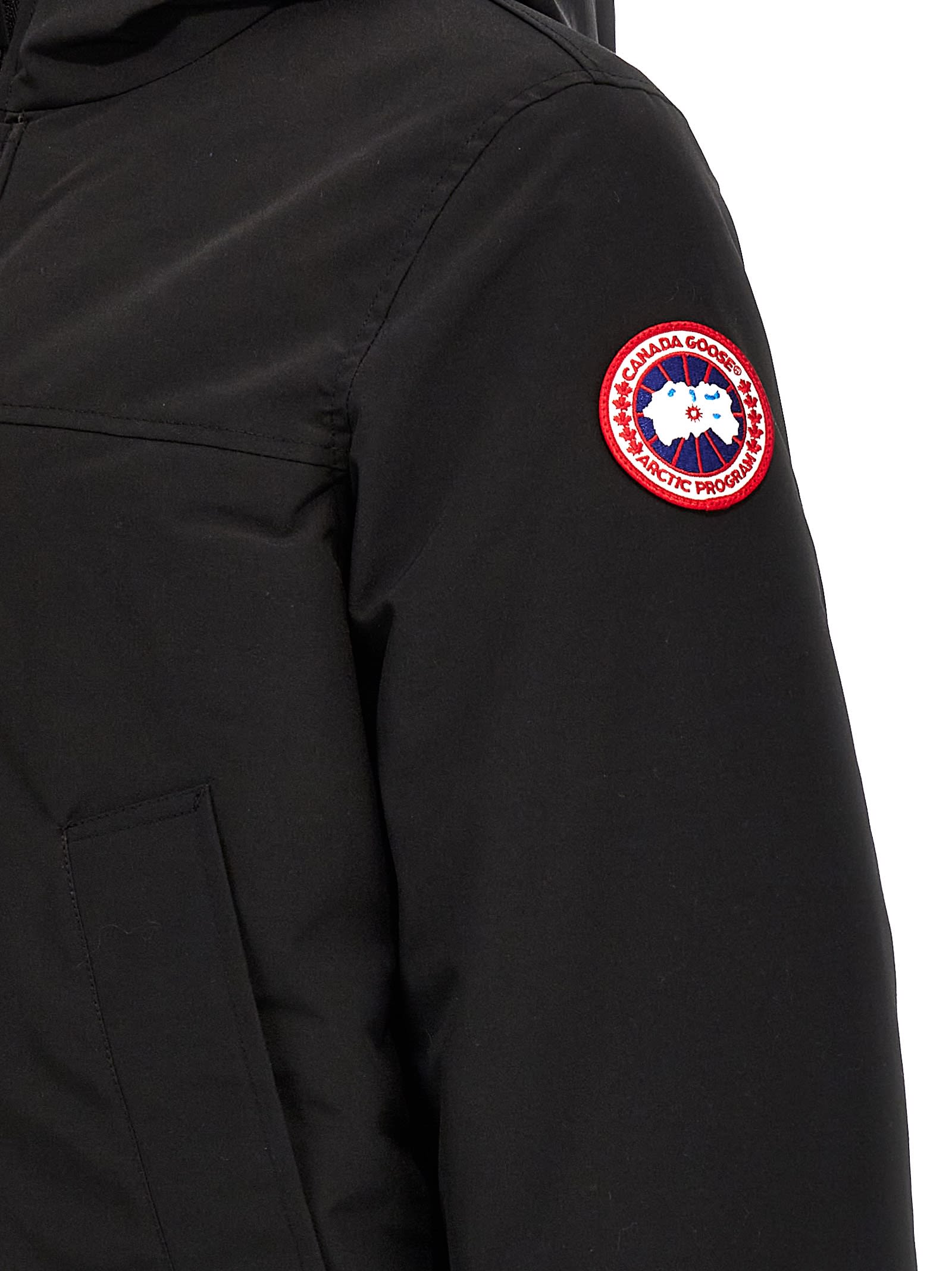 Canada Goose Langford - Hooded Parka In Black