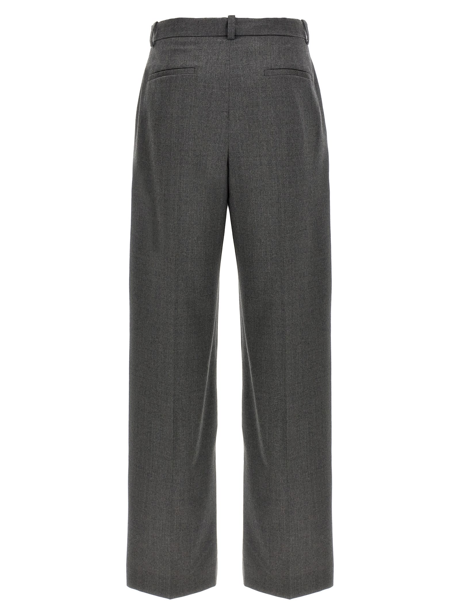 Shop Wardrobe.nyc Wool Pants In Gray