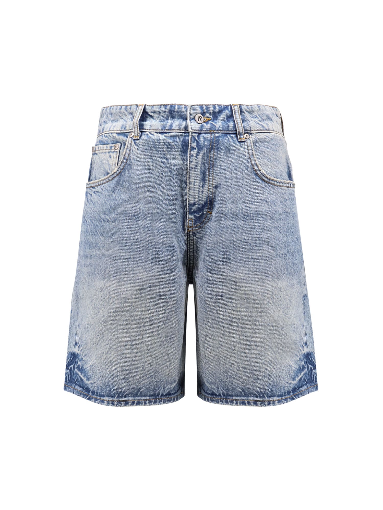 Represent Bermuda Tailored In Denim Stone-washed