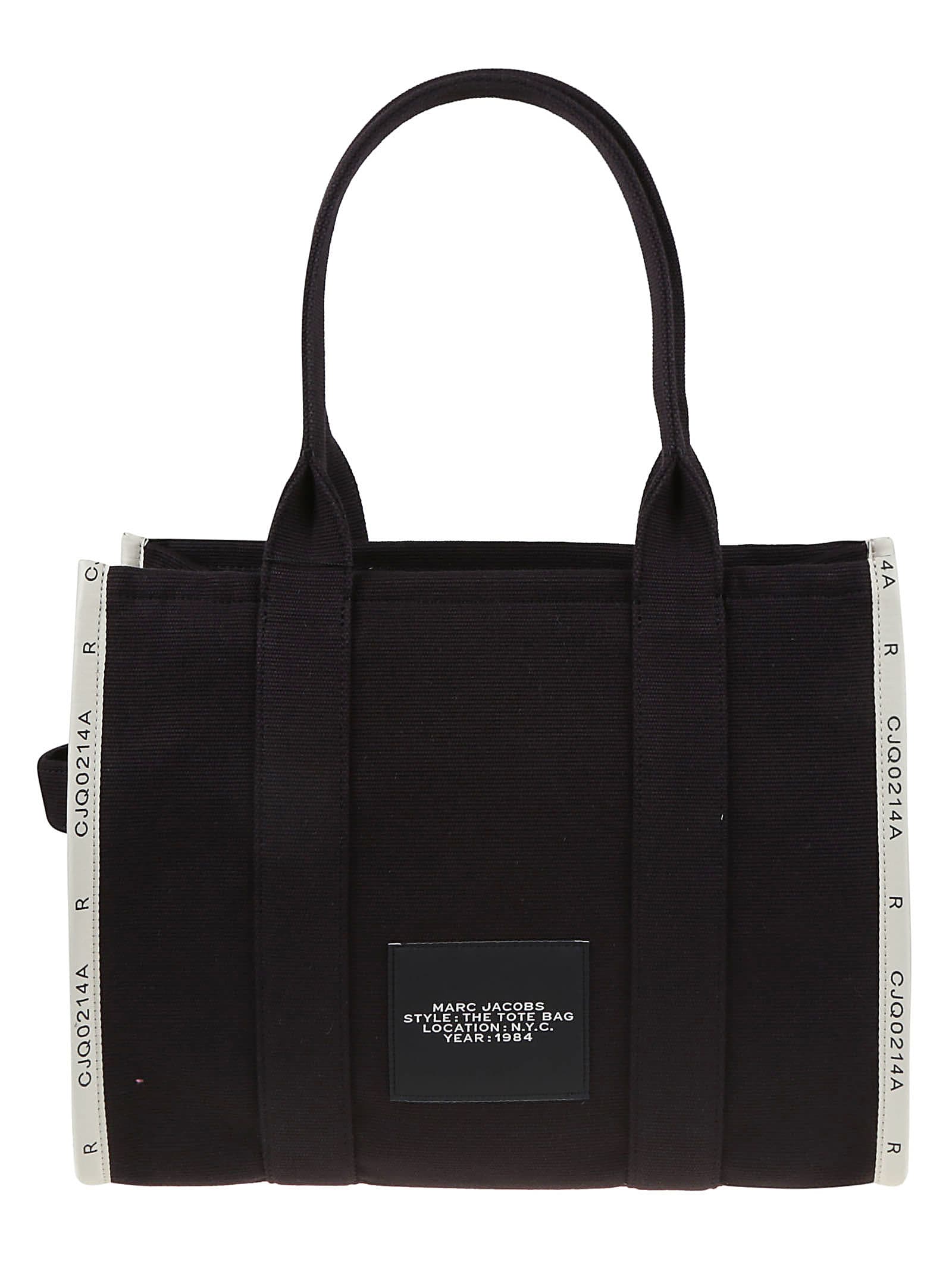 Shop Marc Jacobs The Large Tote In Black
