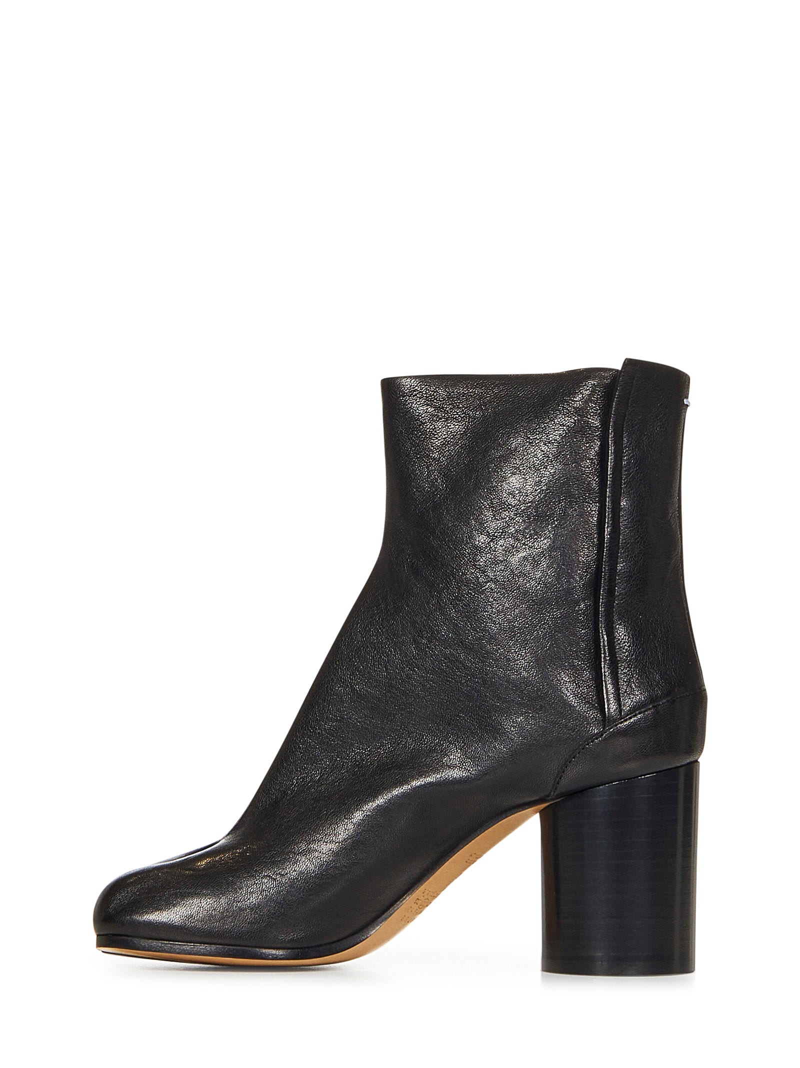 Shop Maison Margiela Tabi Boots In Black