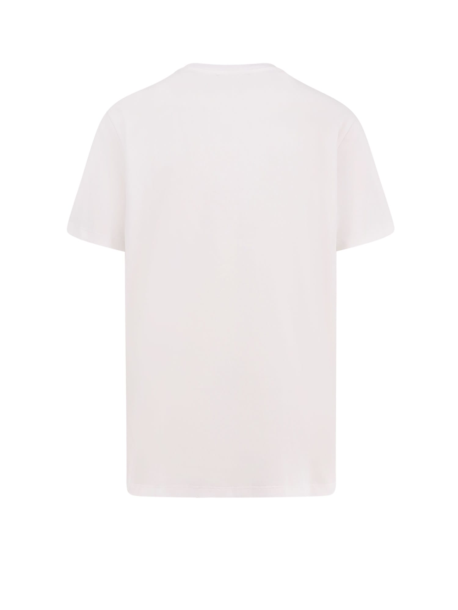Coperni Logo Boxy Cotton T-shirt In White