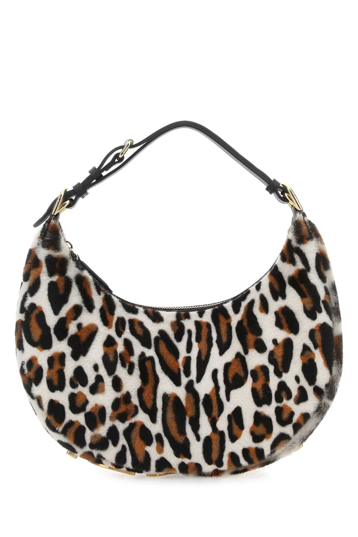 Shop Fendi Printed Calfhair Small Graphy Handbag In F1jcy