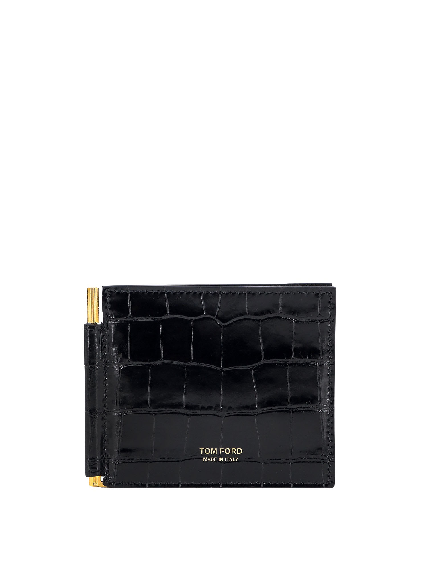 Shop Tom Ford Card Holder In Black