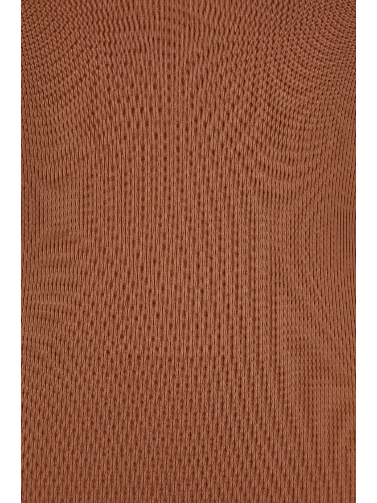 Forte Forte Ribbed Top Asymmetric Hemline