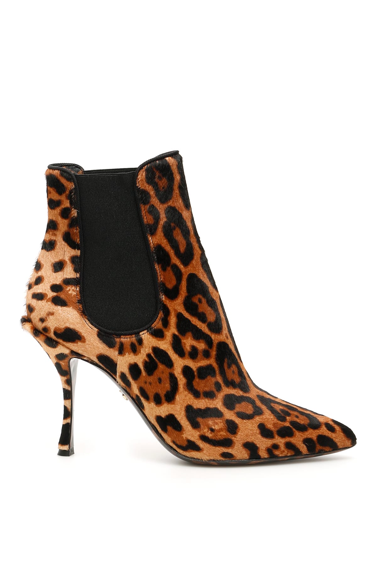 Dolce & Gabbana Animalier Lori Ankle Boots