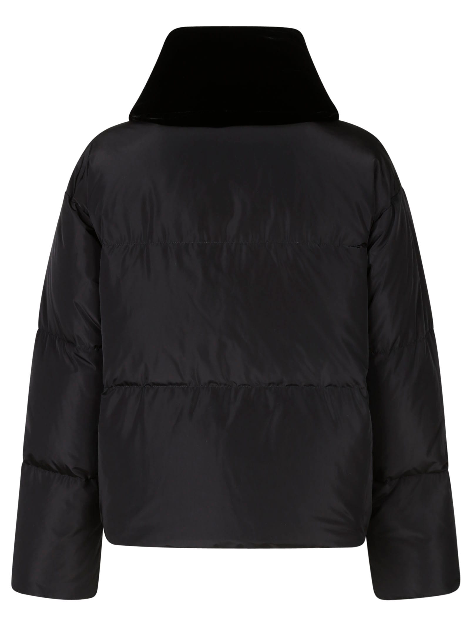 Shop Aspesi Jacket Mindy In Black