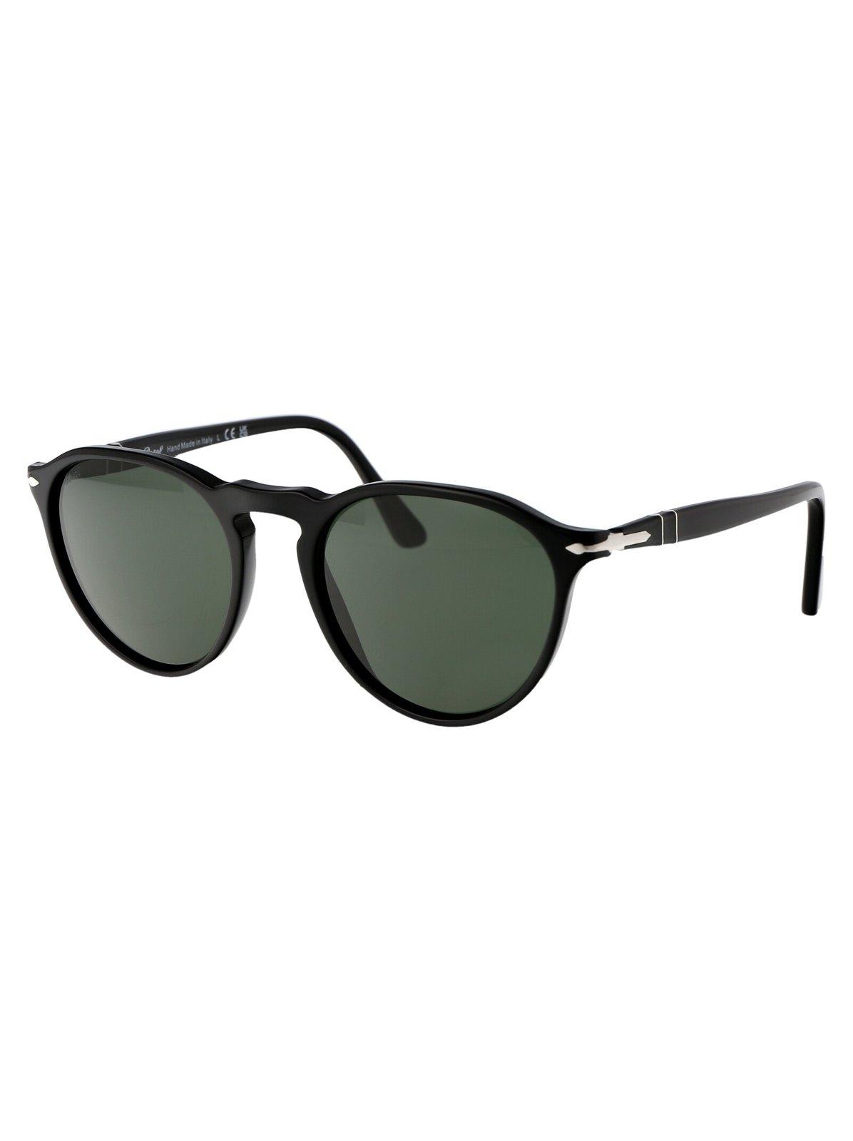 Shop Persol Oval Frame Sunglasses In 95/31