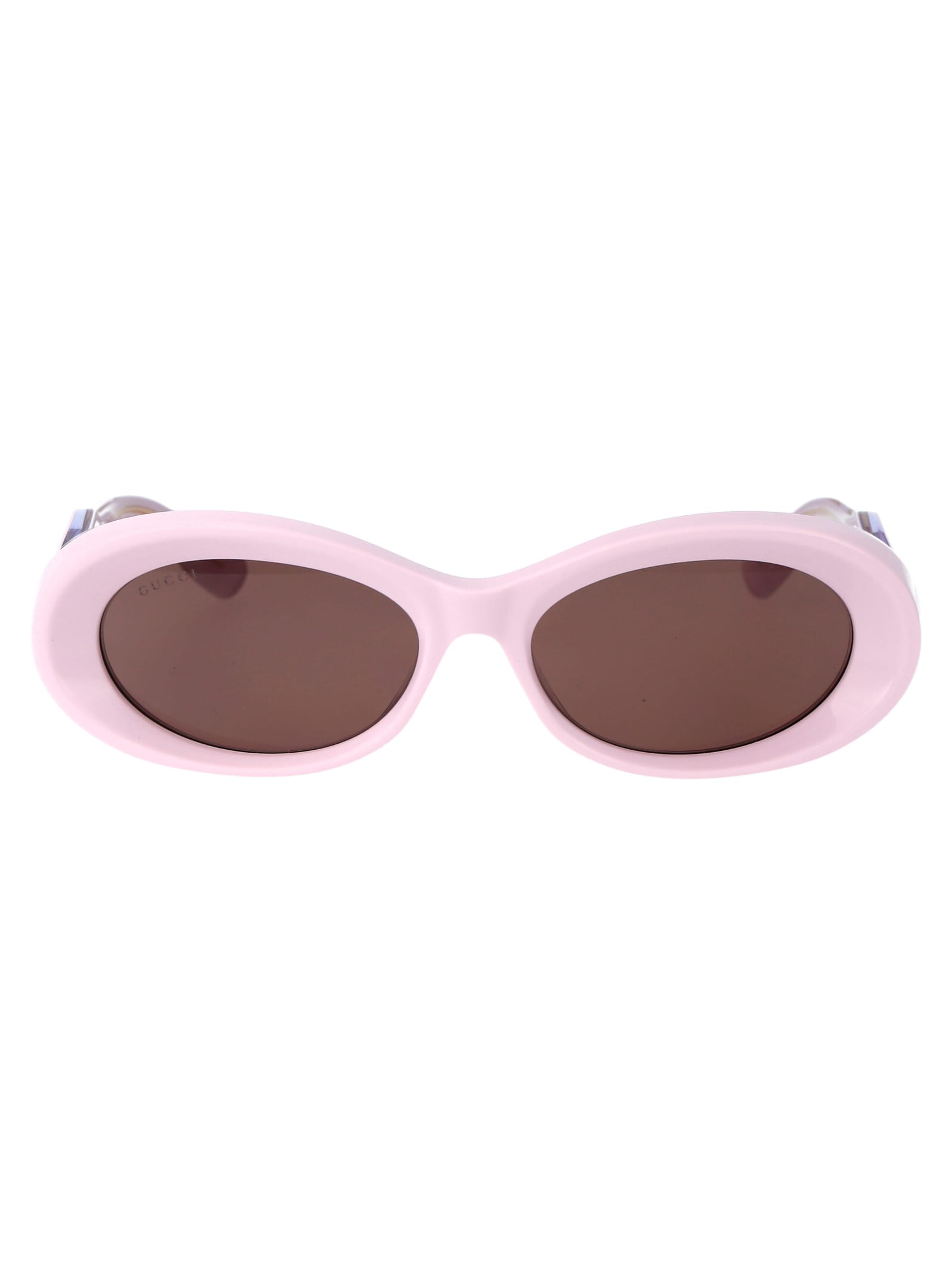 Shop Gucci Gg1527s Sunglasses In 003 Pink Pink Brown
