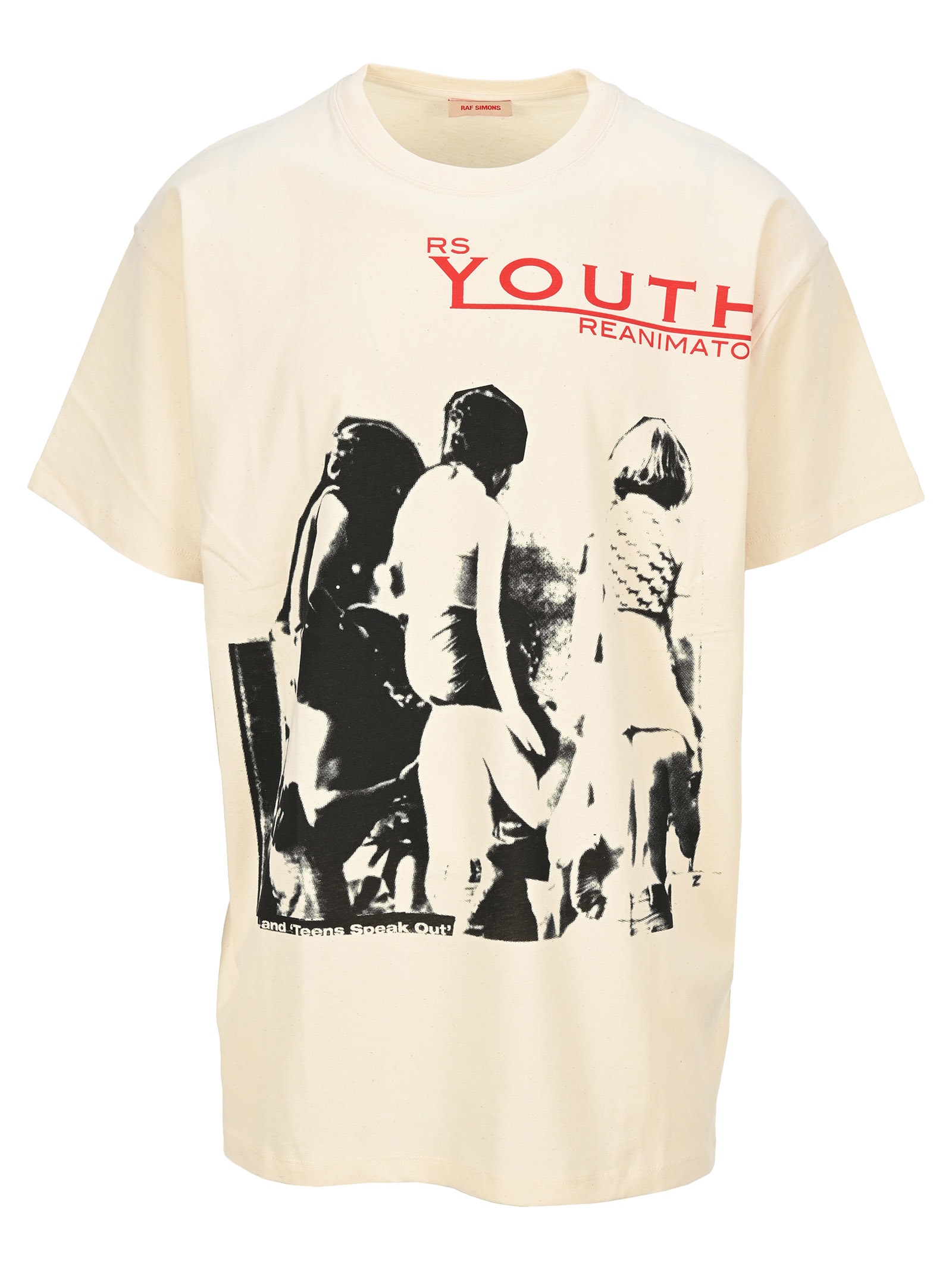 RAF SIMONS YOUTH REANIMATOR OVERSIZED T-SHIRT,11251689