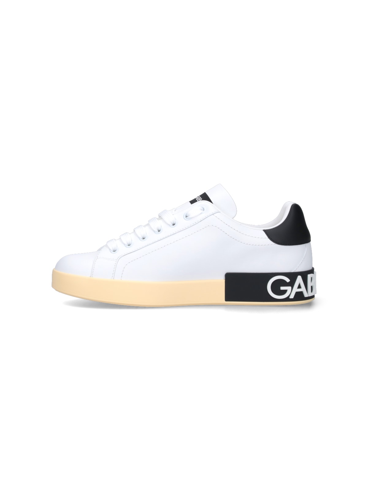 Shop Dolce & Gabbana Portofino Sneakers In White