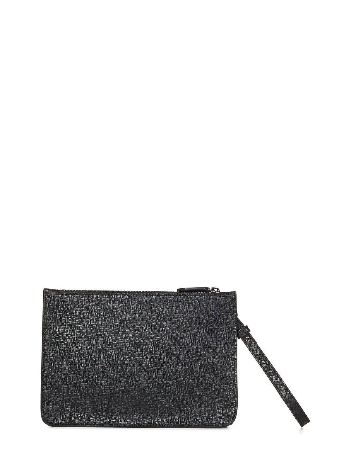 Shop Dsquared2 Classic Evening Clutch In Black