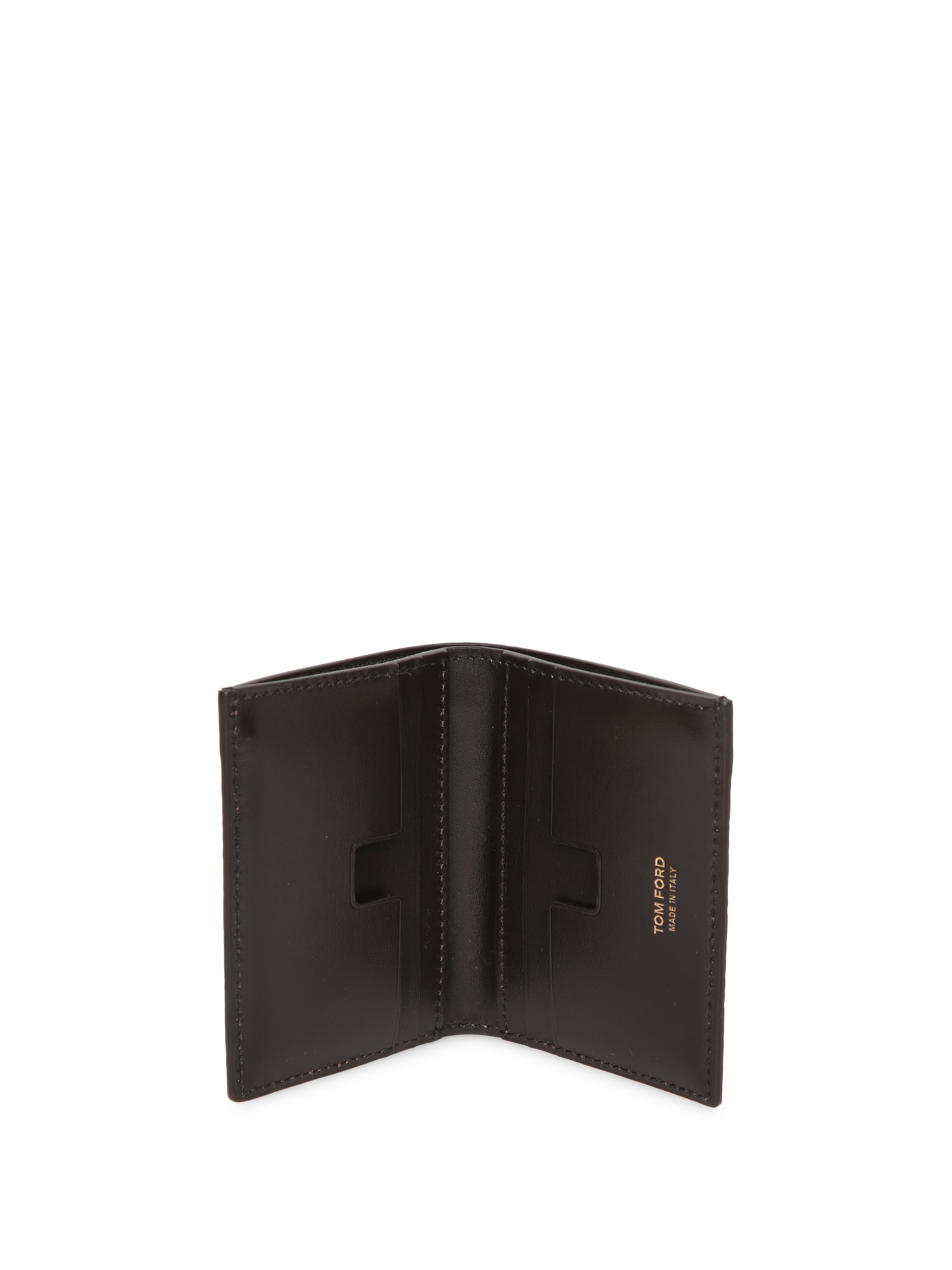 Shop Tom Ford Brown Crocodile Wallet