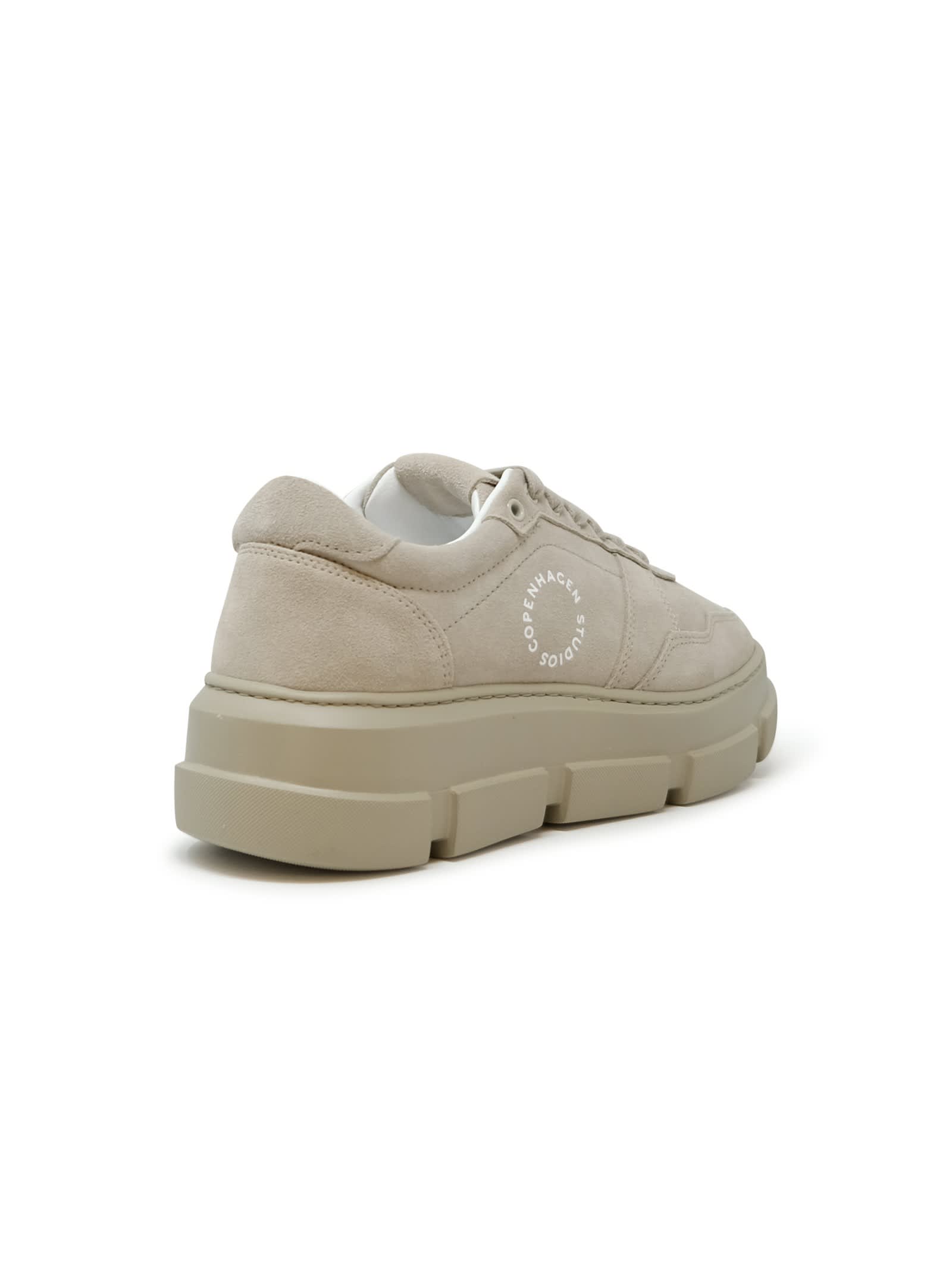 Copenhagen Suede Sneakers In Gray