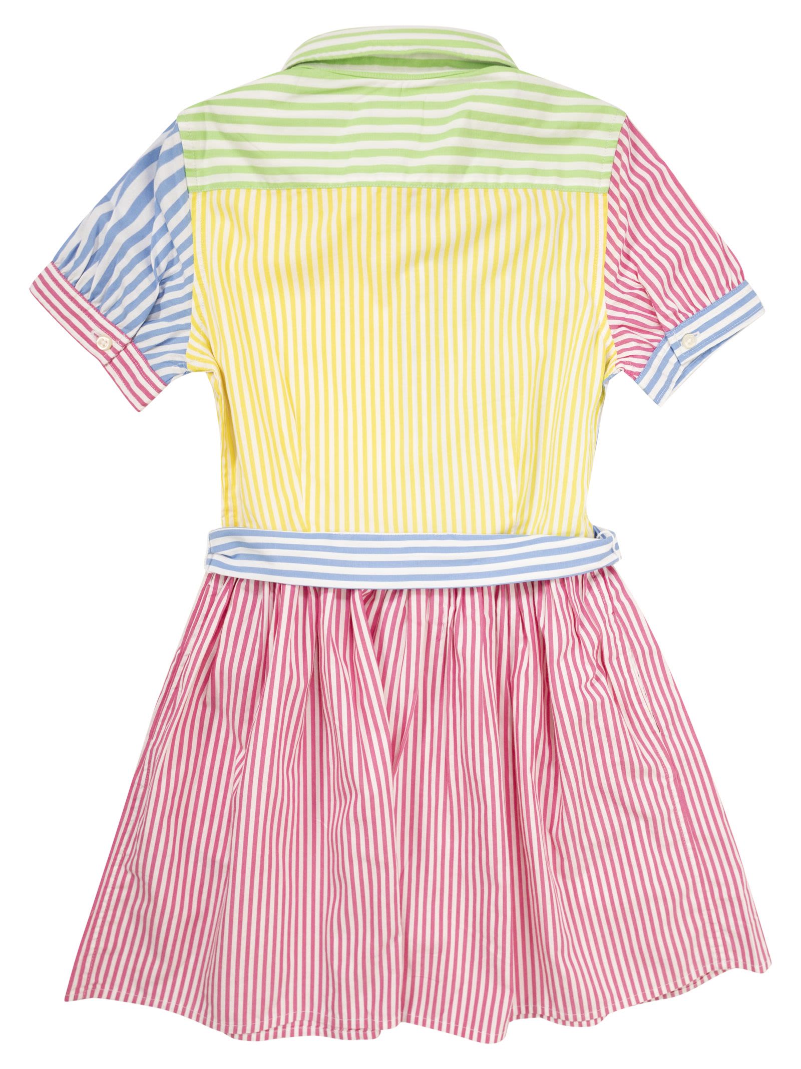 Polo Ralph Lauren Striped Cotton Fun Shirtdress
