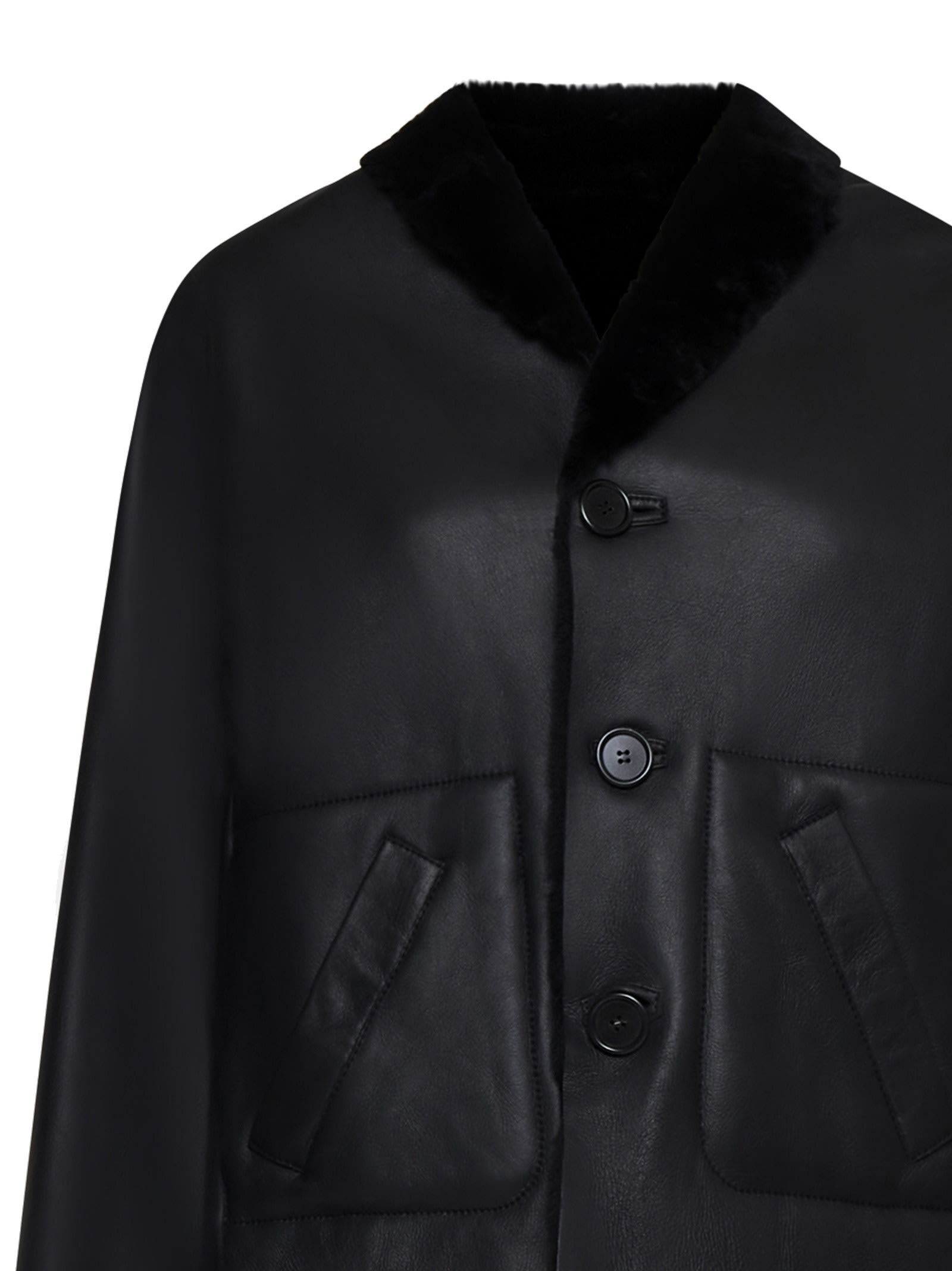 Shop Marni Jacket In Black