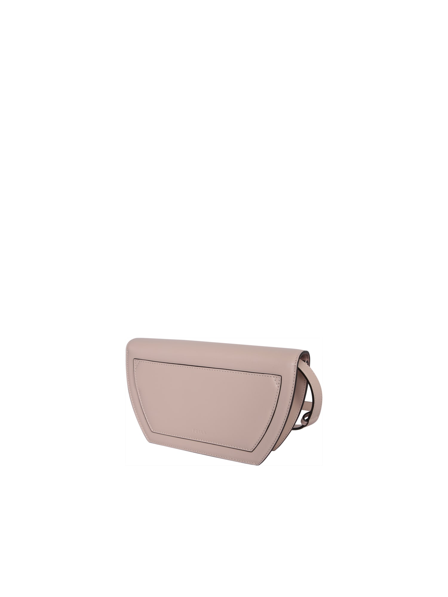 Shop Furla Sfera Mini Powder Bag In Pink