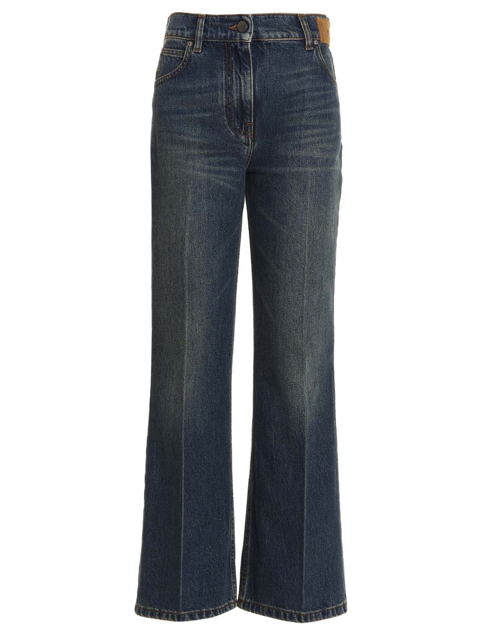 Palm Angels Star Flared Jeans