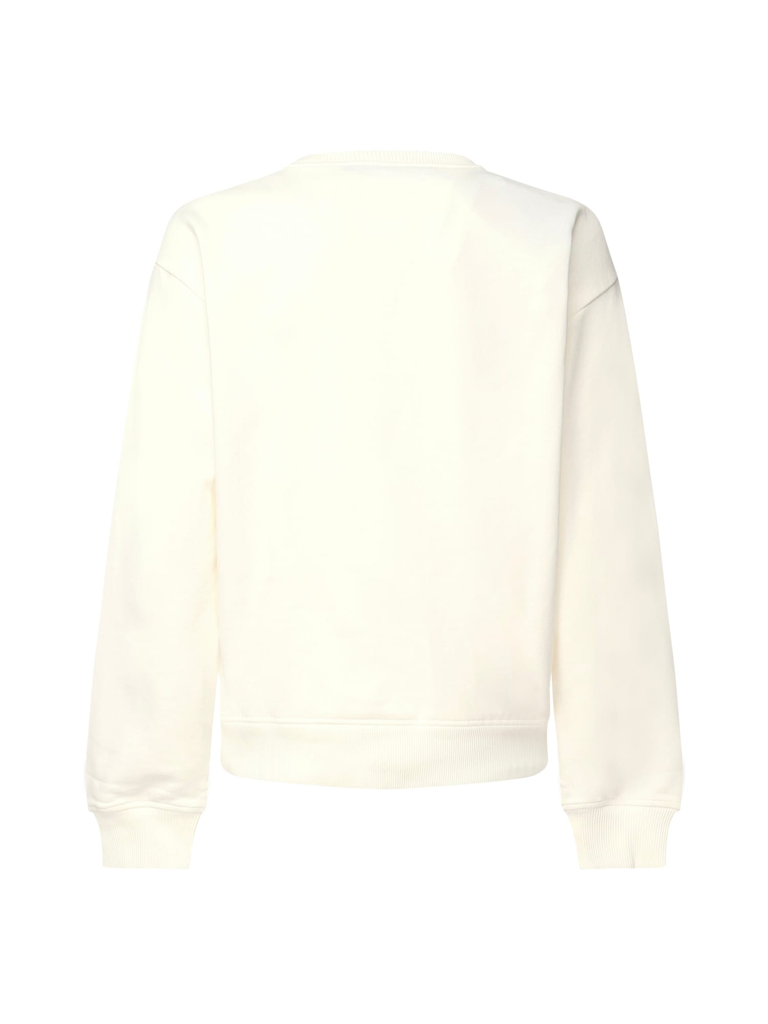 Dolce & Gabbana Graphic Print Crew Neck Sweatshirt With Ribbed Cuffs In Multi