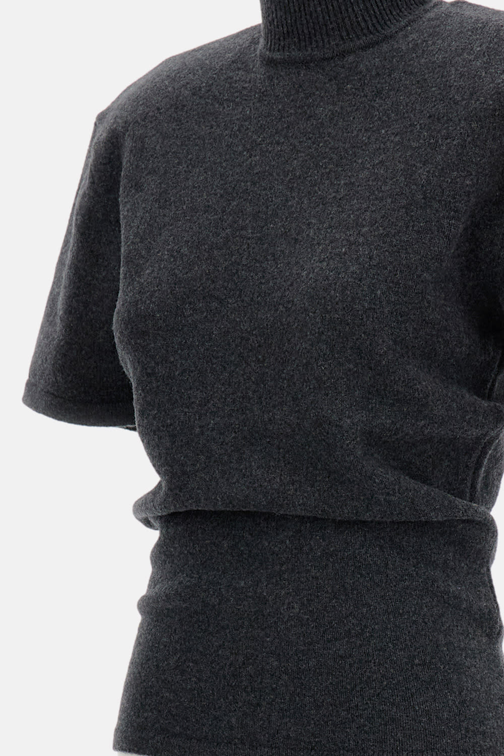 Jacquemus Cozy Turtleneck Knitwear Short Sleeves In Multi